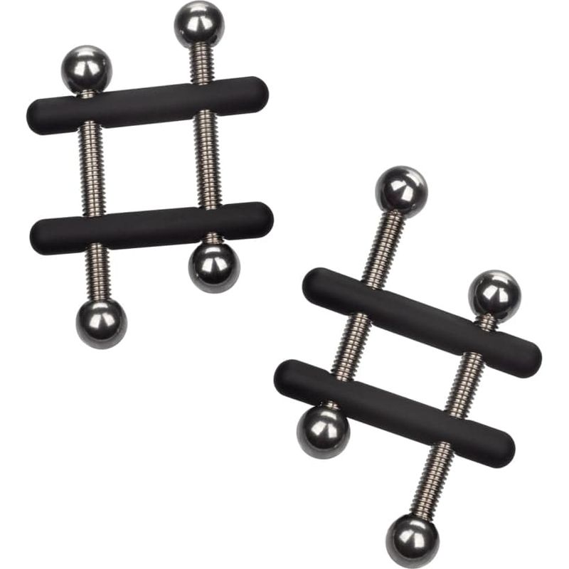 Pinces à Seins - CalExotics - Nipple Grips Power Grip Crossbar Nipple Vices CalExotics Sensations plus