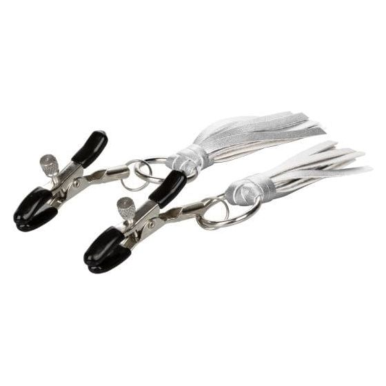 Pinces à Seins - CalExotics - Nipple Play Playful Tassels Nipple Clamps CalExotics Sensations plus