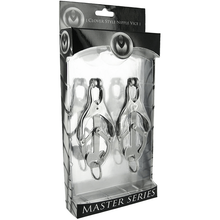 Pinces à Seins - Master Series - Ringed Monarch Master Series Sensations plus