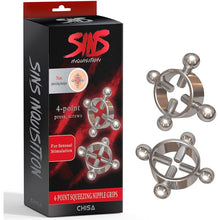 Pinces à Seins - Sins Inquisition - 4-Point Squeezing Nipple Grips Sins Inquisition Sensations plus