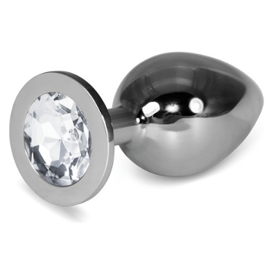 Plug Anal - Acier Inoxydable - Format Large Lovetoy Sensations plus