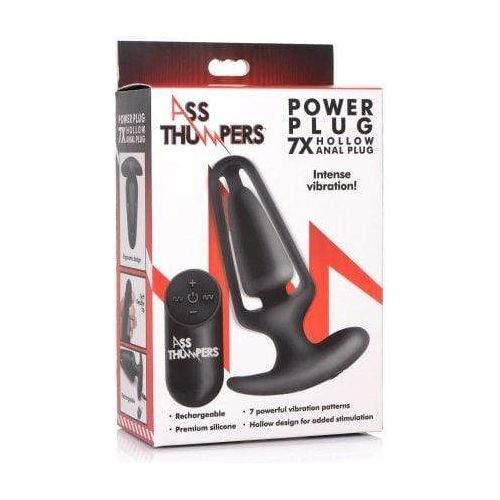 Plug Anal - Ass Thumpers - Power Plug 7X Hollow Ass Thumpers Sensations plus