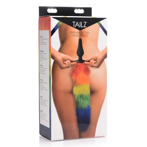 Plug anal avec queue - Tailz - Rainbow Tail Anal Plug Tailz Sensations plus