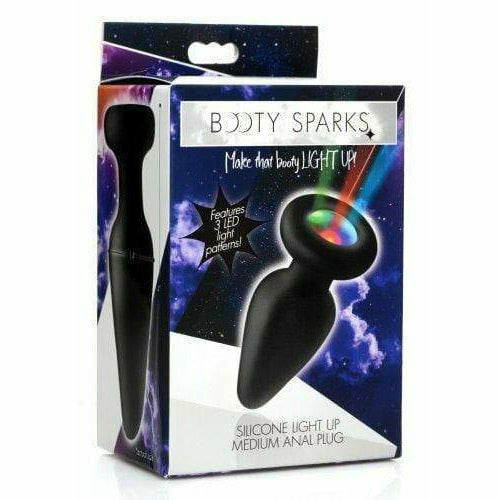 Plug Anal - Booty Sparks - Silicone Light Up - Moyen Booty Sparks Sensations plus
