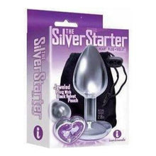 Plug anal - The Silver Starter - Coeur format petit Icon brands Sensations plus