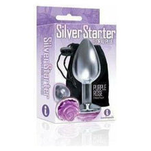 Plug anal - The Silver Starter - Fleur format petit Icon brands Sensations plus