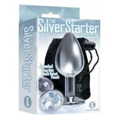 Plug anal - The Silver Starter - Rond Format Petit Icon brands Sensations plus
