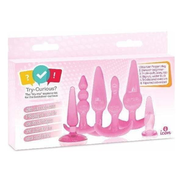 Plug anal - Try-Curious - Coffret Icon brands Sensations plus