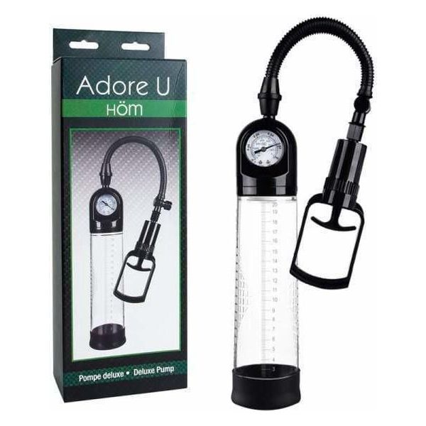 Pompe à Pénis - Adore U - Pompe Deluxe Adore U Sensations plus