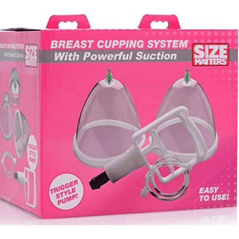 Pompes pour Seins - Size Matters - Breast Cupping System Size Matters Sensations plus