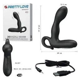 Stimulateur de Prostate Vibrant - Pretty Love - Barrack Pretty Love Sensations plus