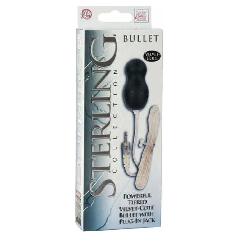 Accessoire - CalExotics - Sterling Collection - Velvet Tiered Bullet CalExotics Sensations plus