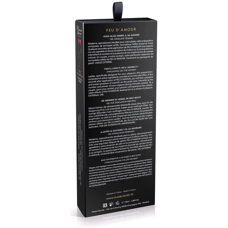 Stimulant pour Clitoris - Plaisir Secret - Feu D'amour Plaisir Secret Sensations plus