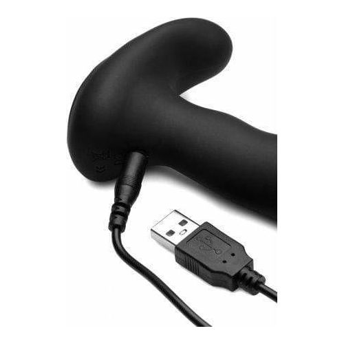 Stimulateur de Prostate Vibrant - Alpha Pro - 10X P-Massage Silicone Prostate Stimulator with Stroking Bead Alpha Pro Sensations plus