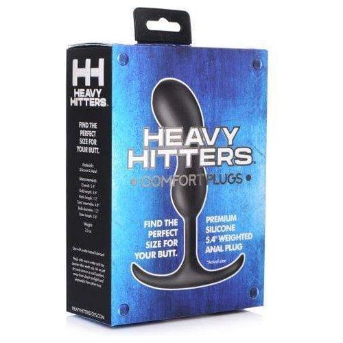 Stimulateur de Prostate - Heavy Hitters - Premium Silicone Weighted Prostate Plug - Small Heavy Hitters Sensations plus