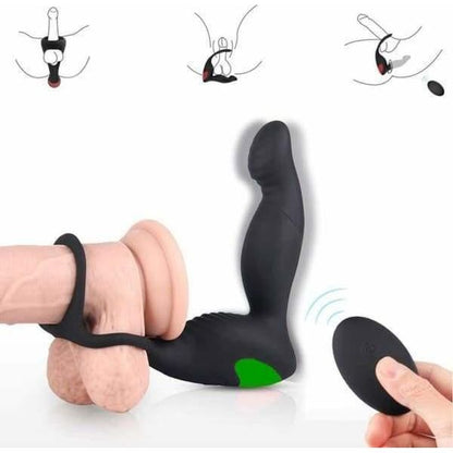 Stimulateur de Prostate Vibrant - Adore U Höm - Avec Anneaux Adore U Sensations plus