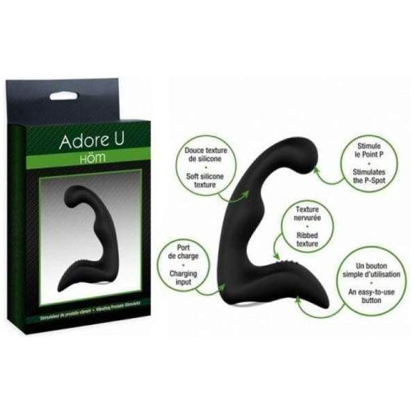 Stimulateur de Prostate Vibrant - Adore U Höm Adore U Sensations plus