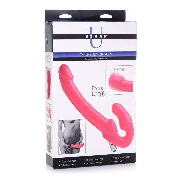Harnais Vibrant Sans Ceinture - Strap U - 7X Revolver Slim Strap U Sensations plus
