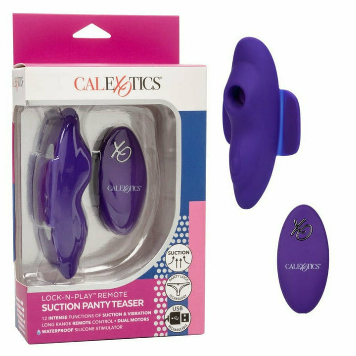 Vibrateur à Distance - CalExotics - Remote Suction Panty Teaser CalExotics Sensations plus