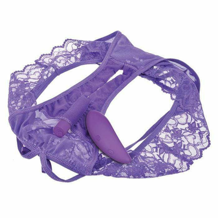 Vibrateur à Distance - Fantasy For Her - Crotchless Panty Thrill-Her Pipedream Sensations plus