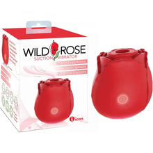 Vibrateur à Succion - Wild Rose - Suction Vibrator Icon brands Sensations plus