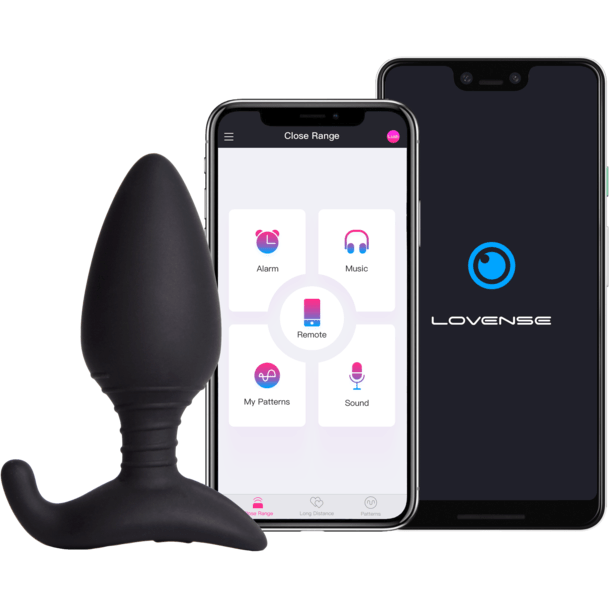 Vibrateur anal rechargeable - Lovense - Hush 1.5 Lovense Sensations plus