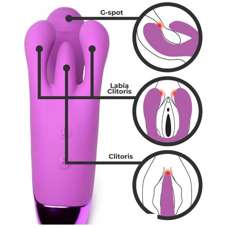 Vibrateur - Bang! - Triple Rabbit Vibrator Bang! Sensations plus