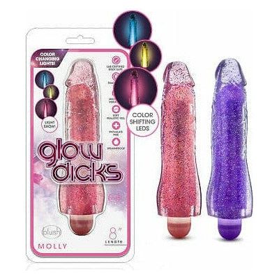 Vibrateur - Blush - Glow Dicks Molly Blush Novelties Sensations plus