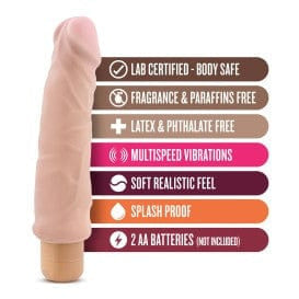 Vibrateur - Blush - X5 Hard On vibrating 9 Pouces Blush Novelties Sensations plus