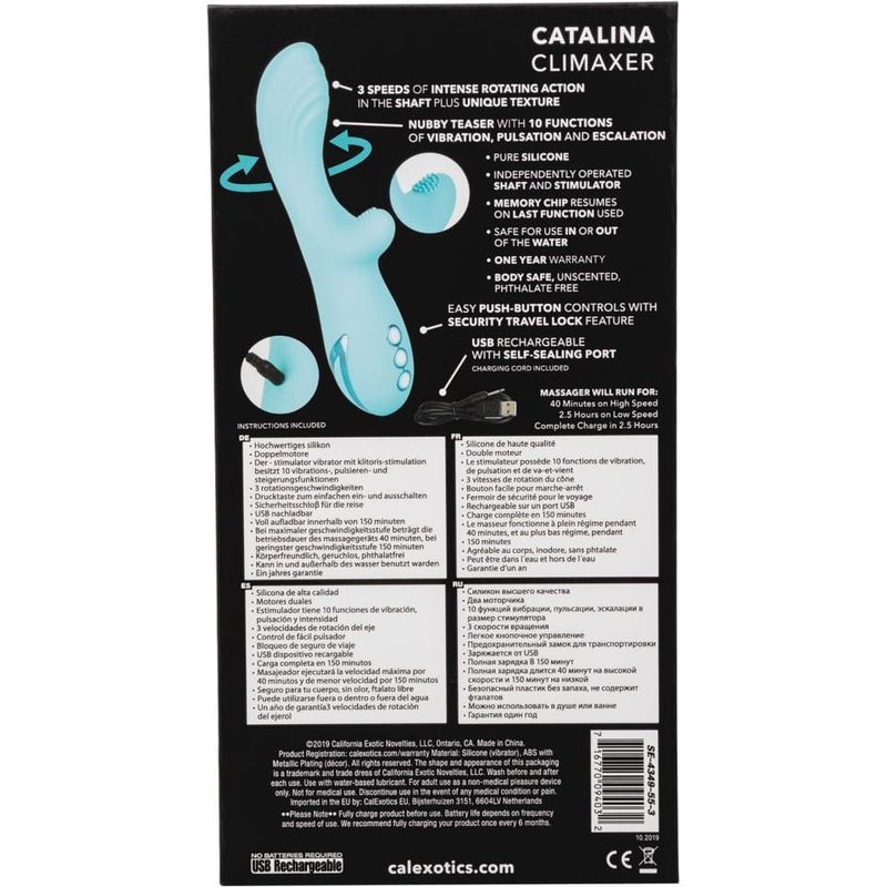 Vibrateur - California Dreaming - Catalina Climaxer - CalExotics CalExotics Sensations plus
