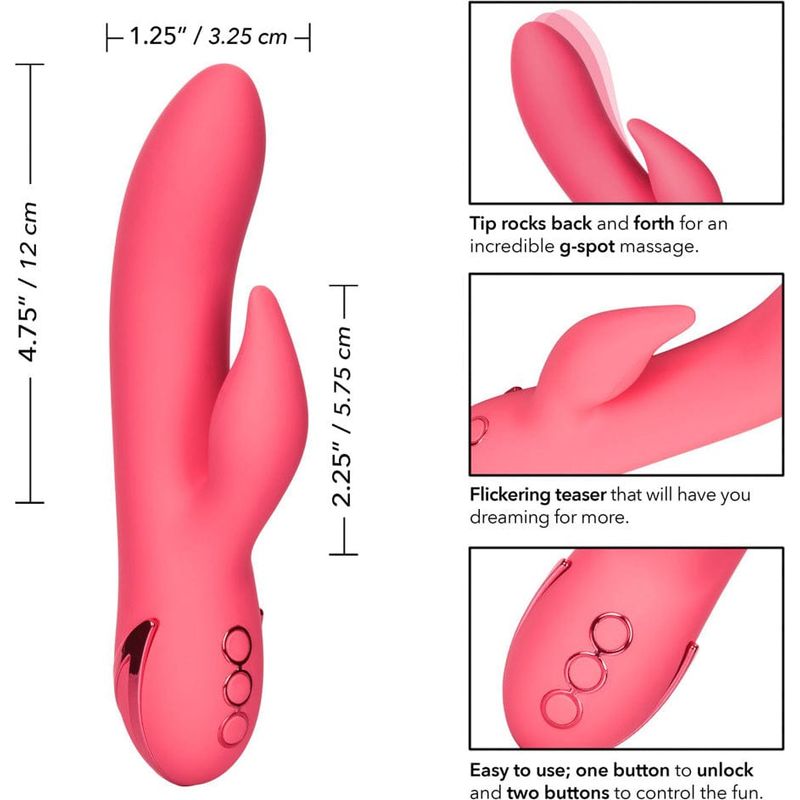 Vibrateur - California Dreaming - San Framcisco Sweetheart - CalExotics CalExotics Sensations plus