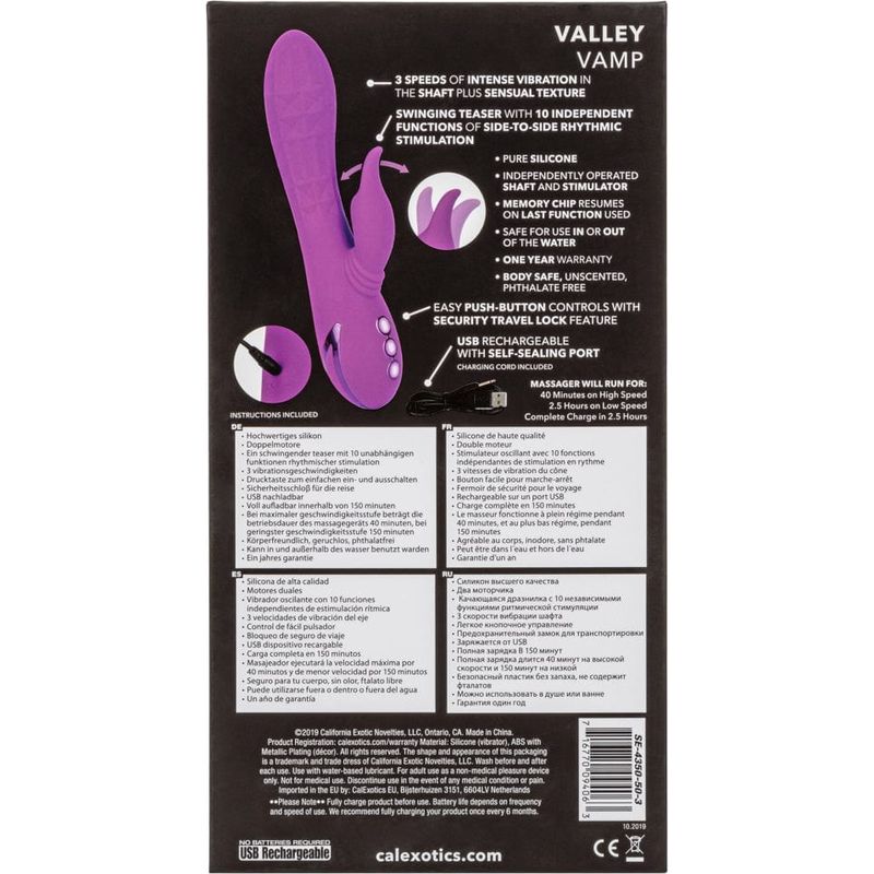 Vibrateur - California Dreaming - Valley Vamp - CalExotics CalExotics Sensations plus
