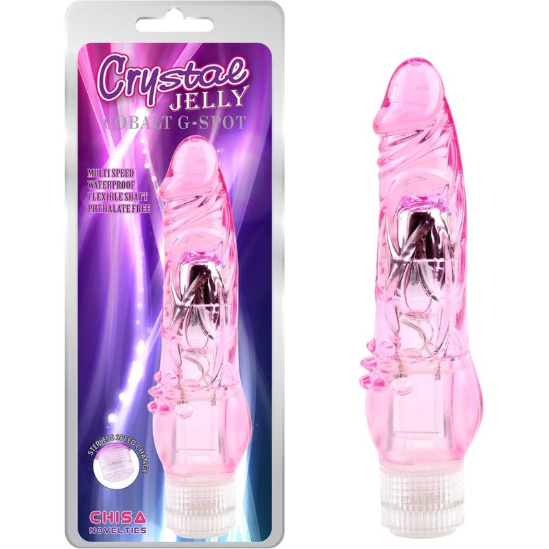Vibrateur - Crystal Jelly - Cobalt G-Spot Crystal Jelly Sensations plus