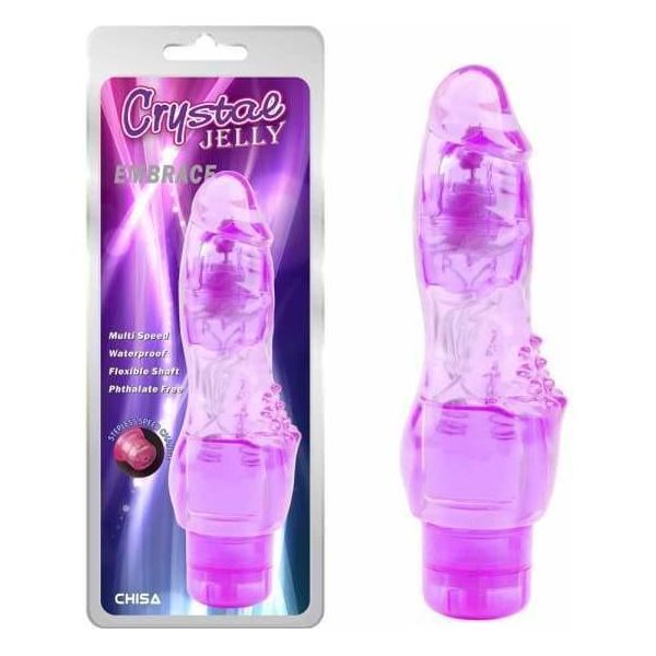 Vibrateur - Crystal Jelly - Embrace Crystal Jelly Sensations plus