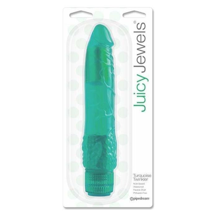 Vibrateur - Juicy Jewels - Turquoise Twinkler Pipedream Sensations plus