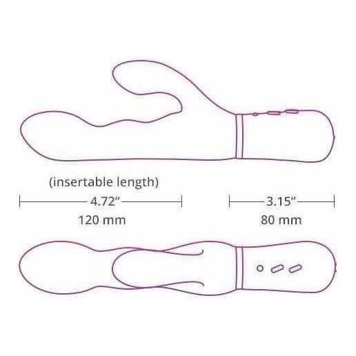 Vibrateur rechargeable - Lovense - Nora Lovense Sensations plus