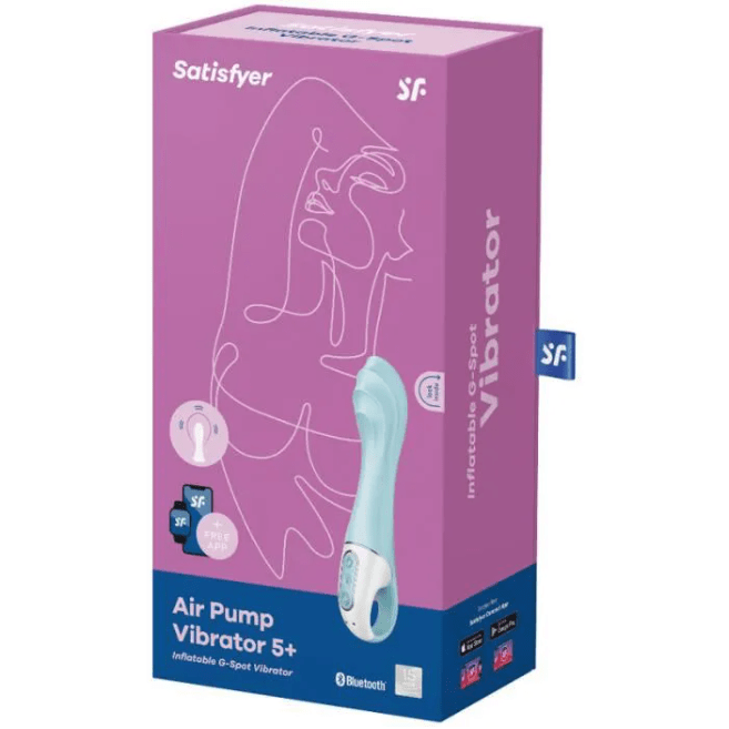 Vibrateur - Satisfyer - Air Pump Vibrator 5+ Satisfyer Sensations plus