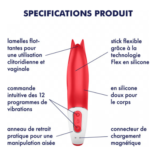 Vibrateur - Satisfyer - Power Flower Satisfyer Sensations plus