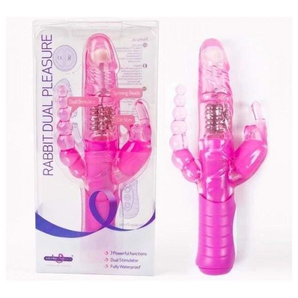 Vibrateur - Seven Creations - Rabbit Dual Pleasure Seven creations Sensations plus