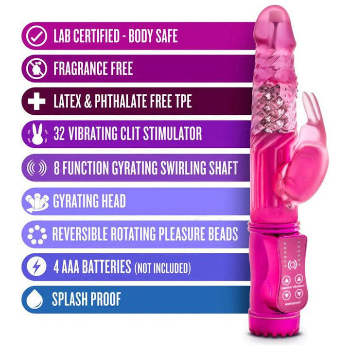 Vibrateur - Sexy Things - Romping Rabbit Blush Novelties Sensations plus