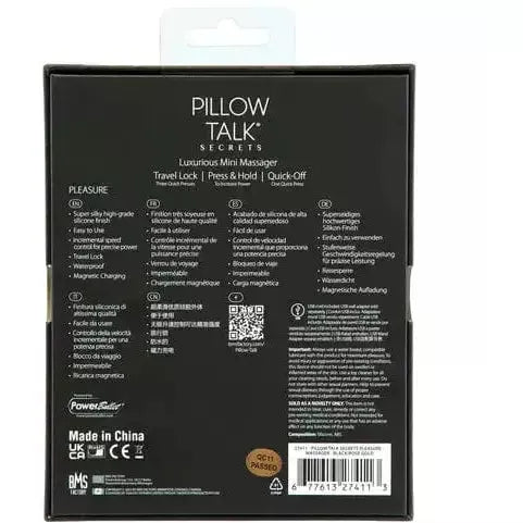 Vibromasseur - Pillow Talk Secrets - Pleasure Wand Pillow Talk Sensations plus